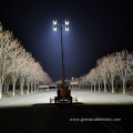 Easy to operate LED solar light tower